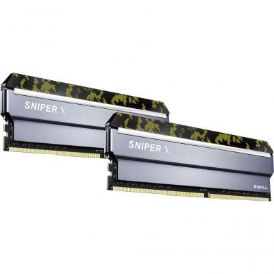 Модуль пам'яті для комп'ютера DDR4 16GB (2x8GB) 3000 MHz Sniper X G.Skill (F4-3000C16D-16GSXKB)