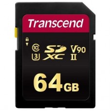 Карта пам'яті Transcend 64GB SDXC class 10 UHS-II U3 V90 MLC (TS64GSDC700S) Карта пам'яті Transcend 64GB SDXC class 10 UHS-II U3 V90 MLC (TS64GSDC700S)