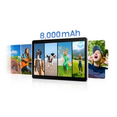 Планшет Samsung Galaxy Tab S10 Lite (X406) 10.9" 6ГБ, 128ГБ, 5G, 8000мА•год, Android, сірий