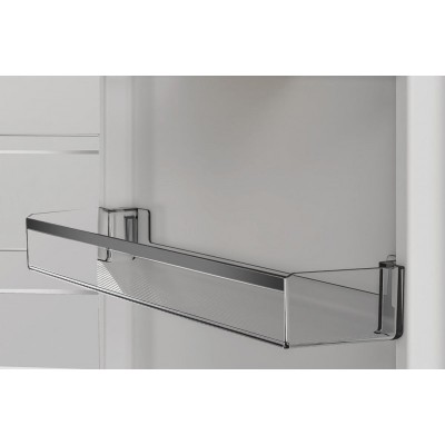 Холодильник Whirlpool з нижн. мороз., 186.5x60х66.3, холод.відд.-210л, мороз.відд.-104л, 2дв., А++, NF, зона нульова, сірий