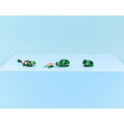 Конструктор LEGO Creator Черепаха з квіткою водяної лілії