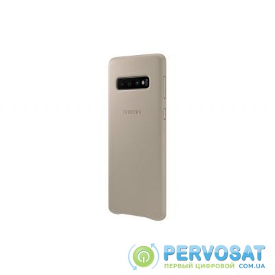 Чехол для моб. телефона Samsung Galaxy S10 (G973) Leather Cover Gray (EF-VG973LJEGRU)