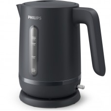 Електрочайник Philips Series 1000, Strix, пластик, мат, чорний Електрочайник Philips Series 1000, Strix, пластик, мат, чорний