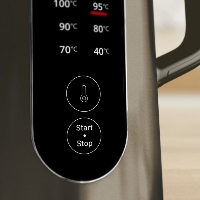 Електрочайник Tefal Selection 1.7л, з подвійними стінками, 6 темп.реж, підтримка температури, сенc. управління, бронзовий Електрочайник Tefal Selection 1.7л, з подвійними стінками, 6 темп.реж, підтримка температури, сенc. управління, бронзовий