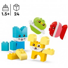 Конструктор LEGO DUPLO My First Чарівні творчі домашні улюбленці 3 в 1