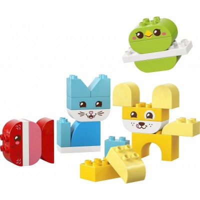 Конструктор LEGO DUPLO My First Чарівні творчі домашні улюбленці 3 в 1