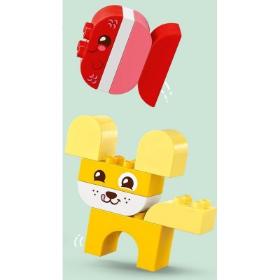Конструктор LEGO DUPLO My First Чарівні творчі домашні улюбленці 3 в 1