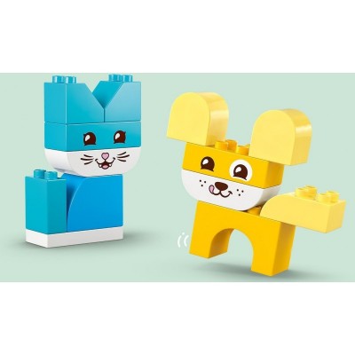 Конструктор LEGO DUPLO My First Чарівні творчі домашні улюбленці 3 в 1