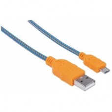 Дата кабель USB 2.0 AM to Micro 5P 1.8m Manhattan (352727)