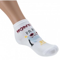 Шкарпетки BNM з монстриками (M0C0101-1404-1B-white) Шкарпетки BNM з монстриками (M0C0101-1404-1B-white)