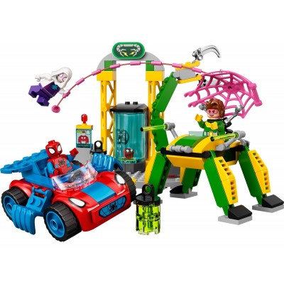 Конструктор LEGO Marvel Людина-павук у лабораторії Лікаря Ока 10783