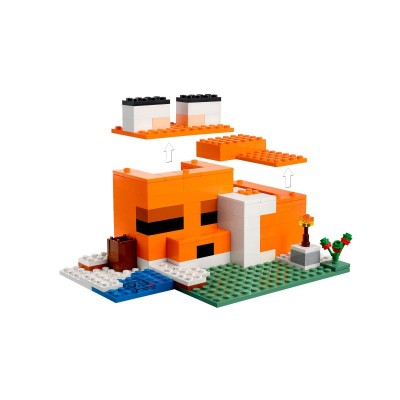 Конструктор LEGO Minecraft Хатина лисиці