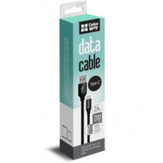 Дата кабель USB 2.0 AM to Type-C 2.0m black ColorWay (CW-CBUC008-BK) Дата кабель USB 2.0 AM to Type-C 2.0m black ColorWay (CW-CBUC008-BK)