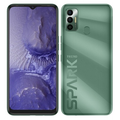 Смартфон TECNO Spark 7 (KF6n) 4/128Gb NFC Dual SIM Spruce Green