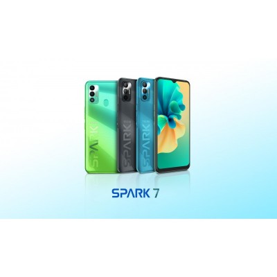 Смартфон TECNO Spark 7 (KF6n) 4/128Gb NFC Dual SIM Spruce Green