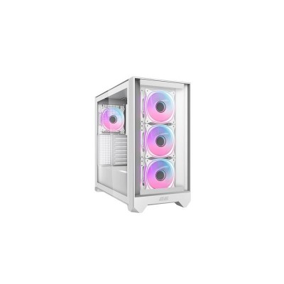 Корпус 2E GAMING Dominator Pro G2302W, без БЖ 2xUSB3.0, 1xUSBType-C, 4x120мм ARGB, VGA 380мм, LCS ready, контролер з пультом, TG Side Panel, TG/Mesh Front panel, ATX, білий
