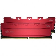 Модуль пам'яті для комп'ютера DDR4 16GB (2x8GB) 3200 MHz Kudos Red eXceleram (EKRED4163216AD)