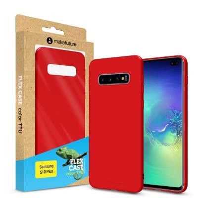 Чохол до моб. телефона MakeFuture Flex Case (Soft-touch TPU) Samsung S10 Plus Red (MCF-SS10PRD)