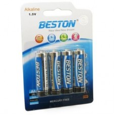Батарейка BESTON AA 1.5V Alkaline * 4 (AAB1831) Батарейка BESTON AA 1.5V Alkaline * 4 (AAB1831)