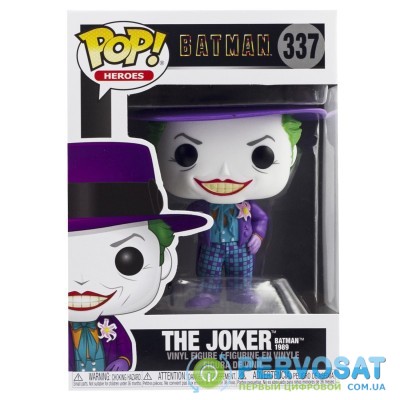 Funko Коллекционная фигурка Funko POP! Heroes DC Batman 1989 Joker w/Hat w/Chase 47709