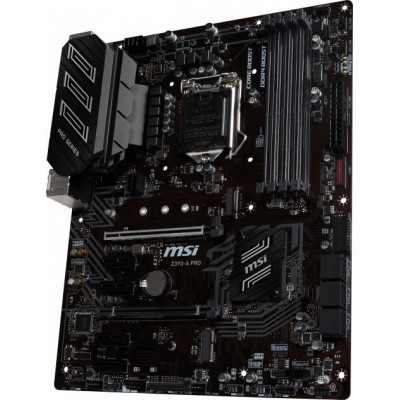 Материнcька плата MSI Z390-A_PRO s1151 Z390 4xDDR4 M.2 DP-DVI-VGA 6xGPU Mining ATX