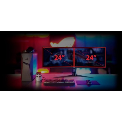Монiтор LCD 43" Asus XG43VQ 2xHDMI, DP, USB, MM, VA, 3840x1200, 32:10, 120Hz, 1ms, CURVED, FreeSync2