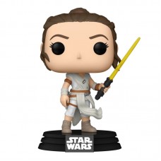 Фігурка Funko POP! Bobble Star Wars Ep 9 Rey w/ Yellow Saber 51482