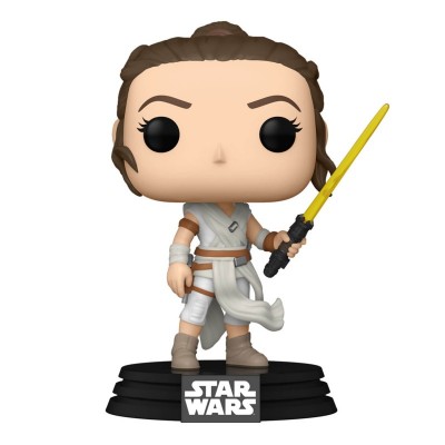 Фігурка Funko POP! Bobble Star Wars Ep 9 Rey w/ Yellow Saber 51482