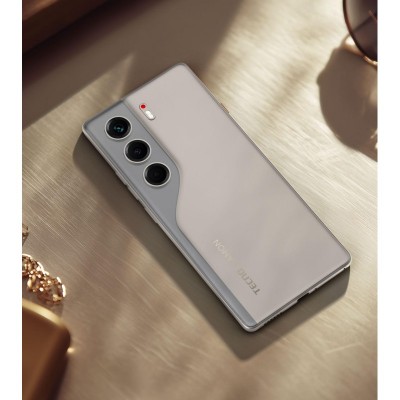 Смартфон TECNO Camon 40 (CM5) 6.78" 8/128ГБ, 2SIM, 5200мА•год, Sandy Titanium Смартфон TECNO Camon 40 (CM5) 6.78" 8/128ГБ, 2SIM, 5200мА•год, Sandy Titanium