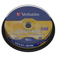 Диск DVD Verbatim 4.7Gb 4x CakeBox 10 шт silver (43488) Диск DVD Verbatim 4.7Gb 4x CakeBox 10 шт silver (43488)