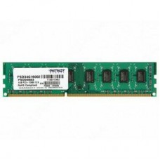 Модуль пам'яті для комп'ютера DDR3 4GB 1600 MHz Patriot (PSD34G16002) Модуль пам'яті для комп'ютера DDR3 4GB 1600 MHz Patriot (PSD34G16002)