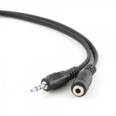 Кабель мультимедійний Jack 3.5mm M to Jack 3.5mm F 2.0m Cablexpert (CCA-423-2M) Кабель мультимедійний Jack 3.5mm M to Jack 3.5mm F 2.0m Cablexpert (CCA-423-2M)