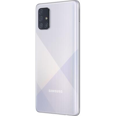 Мобільний телефон Samsung SM-A715FZ (Galaxy A71 6/128Gb) Silver (SM-A715FZSUSEK)