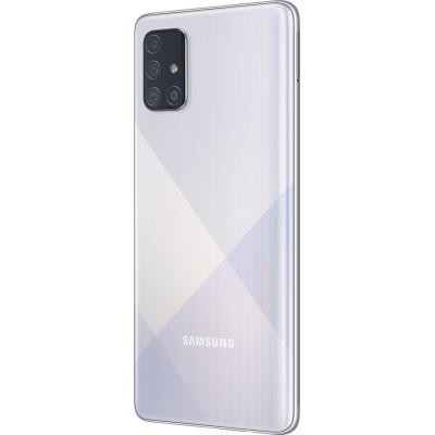 Мобильный телефон Samsung SM-A715FZ (Galaxy A71 6/128Gb) Silver (SM-A715FZSUSEK)