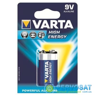 Батарейка Varta 6LR61 LONGLIFE Power Alcaline (04922121411)