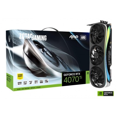 Відеокарта ZOTAC GeForce RTX 4070 Ti 12GB GDDR6X AMP Extreme AIRO