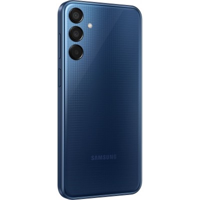 Смартфон Samsung Galaxy M15 5G (M156) 6.6&quot; 4/128ГБ, 2SIM, 6000мА•год, синій темний