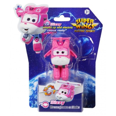 Ігрова фігурка-трансформер Super Wings Transform-a-Bots Діззі (Dizzy) Ігрова фігурка-трансформер Super Wings Transform-a-Bots Діззі (Dizzy)