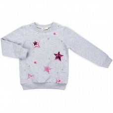 Кофта Breeze со звездами (11391-128G-gray) Кофта Breeze со звездами (11391-128G-gray)