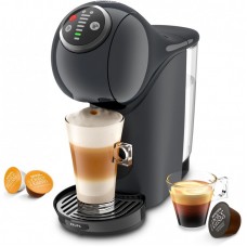 Кавоварка Krups капсульна Dolce Gusto Genio S Plus 0.8л, капсули, сенcорне керування, темно-сірий