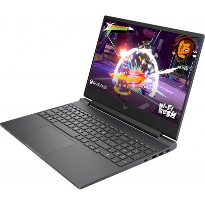 Ноутбук HP Victus 15-fb3014ua 15.6" FHD IPS AG, AMD R5-8645HS, 16GB, F512GB, NVD2050-4, DOS, сірий