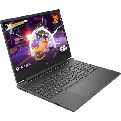 Ноутбук HP Victus 15-fb3014ua 15.6" FHD IPS AG, AMD R5-8645HS, 16GB, F512GB, NVD2050-4, DOS, сірий