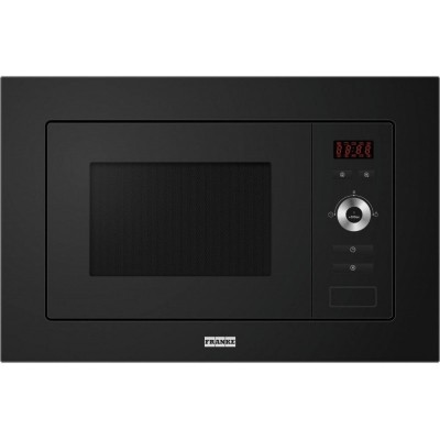 Мікрохвильова піч Franke вбудовувана, 20л, 800Вт, гриль, дисплей, чорний