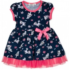 Плаття Breeze з котиками (15643-98G-blue) Плаття Breeze з котиками (15643-98G-blue)
