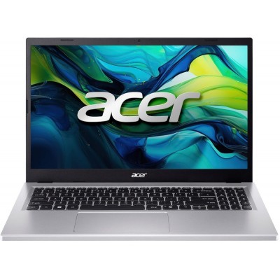 Ноутбук Acer Aspire Go AG15-41P 15.6" FHD IPS, AMD R5-7535HS, 16GB, F512GB, UMA, Lin, сріблястий