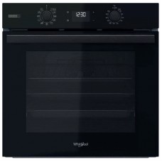 Духова шафа Whirlpool електрична, 71л, A+, дисплей, конвекція, телескопічні напрямні, пара, чорний