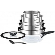 Набір посуду Tefal Ingenio Emotion, 10 предметів, нерж.сталь