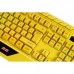 Клавіатура мембранна 2E GAMING KG315 110key, USB-A, EN/UA, RGB, жовтий