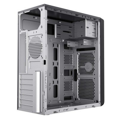 Корпус 2E TeamX TMX01 з БЖ 2E ATX400W 2xUSB2.0 1x80мм VGA 310мм, ATX чорний