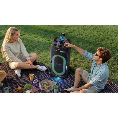 Акустична система Samsung MX-ST50F 240Вт, 2.0, BT, USB, 3.5 Mini Jack, IPX4, Party Lights+, SBC, AAC, чорний Акустична система Samsung MX-ST50F 240Вт, 2.0, BT, USB, 3.5 Mini Jack, IPX4, Party Lights+, SBC, AAC, чорний